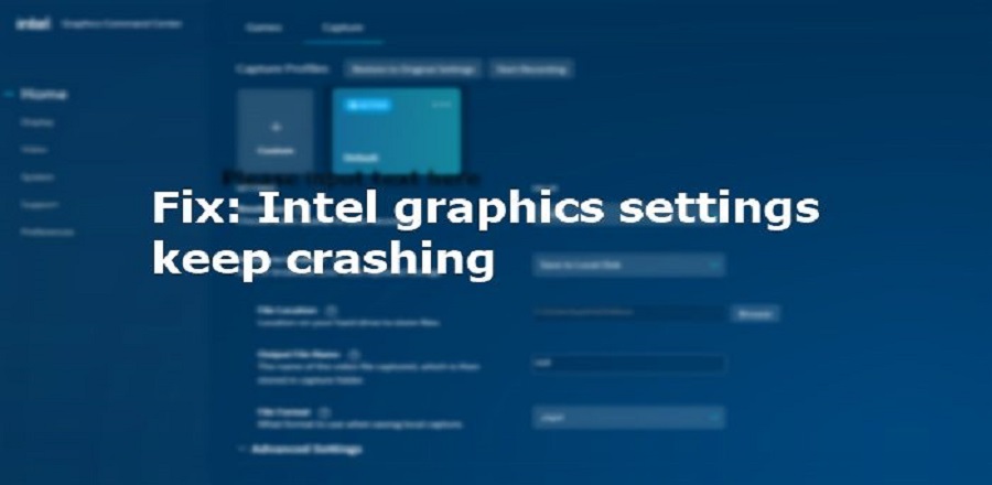 Intel Graphics keeps crashing on Windows 11