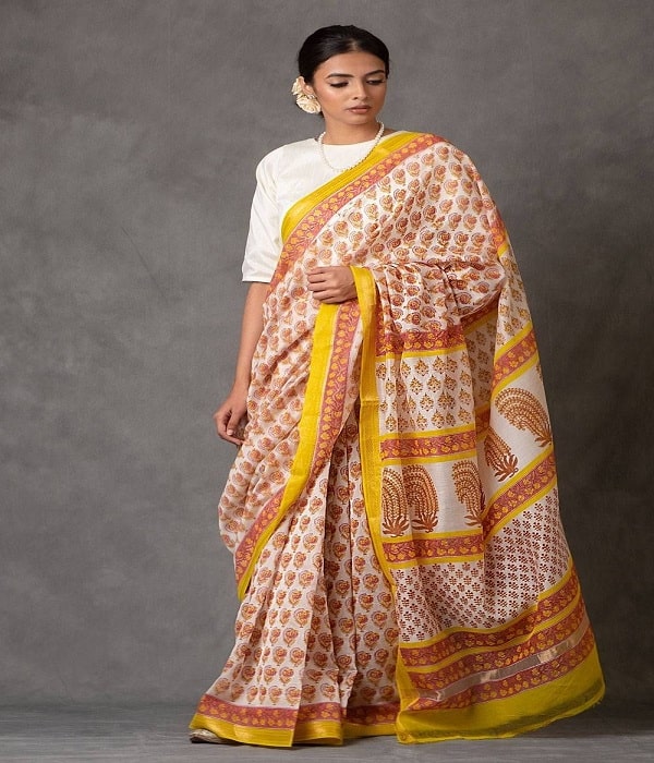 Rangoli Chanderi Saree