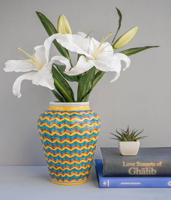Chevron Flower Vase
